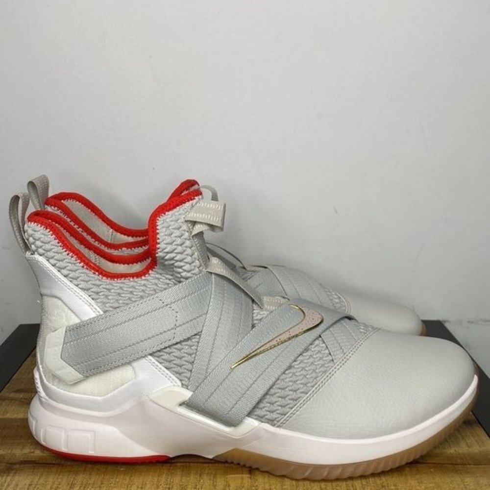 Nike Soldier 12 ‘Light Bone’ Sneaker: Size 13